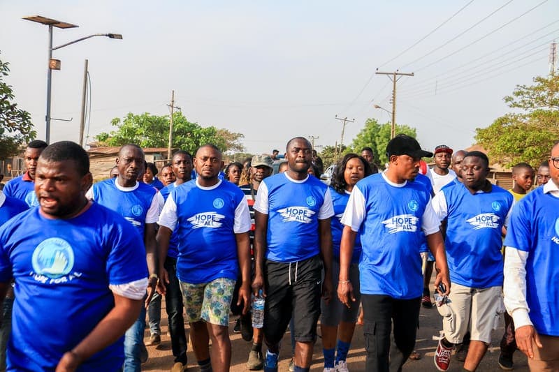 Hope for All: Walking for Hope, 2017.